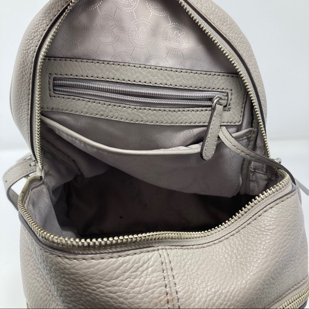Michael Kors gray studded Rhea backpack - Picture 6 of 6